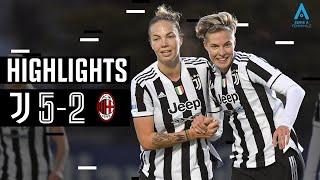 Juventus Women 52 Milan Women  Bianconere Put FIVE past Milan  Serie A Women Highlights [upl. by Miuqaoj]