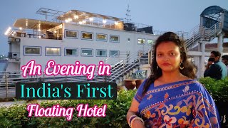 First Floating Hotel in India  4Star Hotel in Kolkata Polo Floatel Review Floatel Buffet Dinner [upl. by Stephenie]