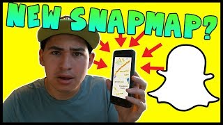 NEW Snapchat Update  HOW TO USE SNAPMAPS [upl. by Sosanna816]