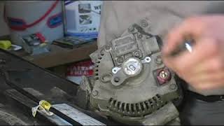 How to Remove the Voltage Regulator from the Alternator [upl. by Urba437]