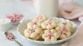 Buttery GlutenFree Spritz Cookies [upl. by Conall]