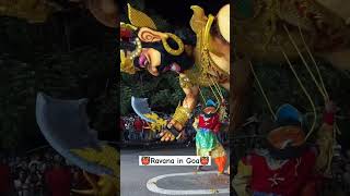 Goa Ravanasur Narkasur Ravan fights with shree Krishna [upl. by Ycam]