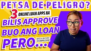 Online Loan Apps Na BUO at APPROVE agad pero [upl. by Ahsiret]