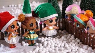 LOL SURPRISE DOLL Elves Lose Their Way Back To The NORTH POLE [upl. by Toulon152]