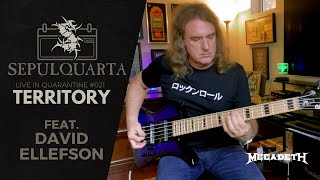 Sepultura  Territory feat David Ellefson  Megadeth amp Metal Allegiance [upl. by Ynnohj]