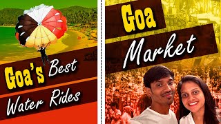 Goa Water Rides And Tibetan Market Shopping Spree  Borra Harish [upl. by Licht]