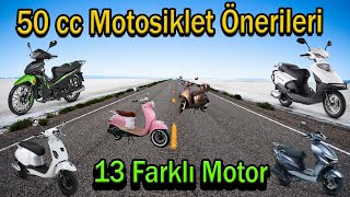 50cc Motosiklet Önerileri  50cc Motor Tavsiyeleri  En İyi 50 cc Motorlar  Motosiklet Önerileri 1 [upl. by Htnamas]