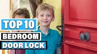 Best Bedroom Door Lock In 2024  Top 10 Bedroom Door Locks Review [upl. by Morissa917]