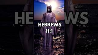 Bible Verse of the Day HEBREWS 111 [upl. by Ahsinal]