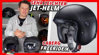 Extrem leichter MaxiJethelm in Fiberglas oder Carbon  Caberg Freeride X  Helmexpresscom [upl. by Zirkle137]