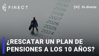 ¿Bye bye PLANES DE PENSIONES 👋 El gran CAMBIO que se espera para 2025 🔴 Directo Finect [upl. by Wrennie]