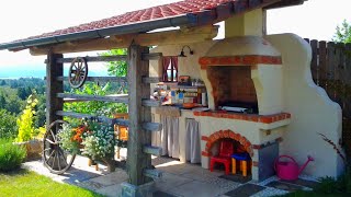 450 beautiful backyard ideas summer kitchens outdoor fireplaces gazebos retaining walls [upl. by Cr791]