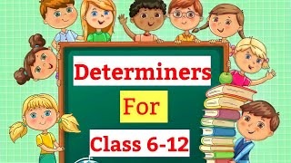 Determiners in English  Grammar Determiners Types of Determiners  Examples  Animated Video 📷 [upl. by Enerod]