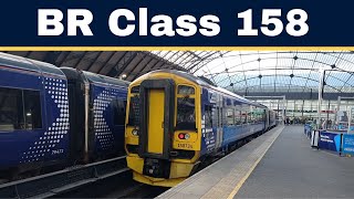 Walkthrough onboard an ScotRail BR Class 158 [upl. by Anneehs240]