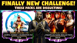 MK Mobile Klassic Shang Tsung Challenge is HERE New MK1 Pack is HORRIBLE [upl. by Tom]