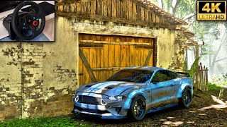 Rebuilding Mustang RTR  Forza Horizon 5  Logitech G29 Gameplay [upl. by Akem]