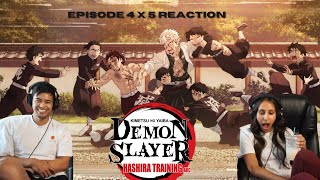 Demon Slayer Episode 4x5 Reaction  Hashira Training Arc  Demon Eater [upl. by Trebleda]