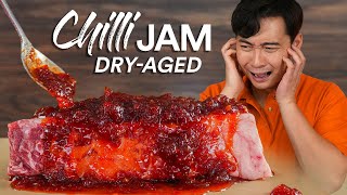 I DryAged Steaks in JAM and Uncle Roger ate it ft mrnigelng [upl. by Ardyaf]