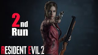 Resident Evil 2 Remake Claire 2nd Run Full Gameplay [upl. by Uhayile]