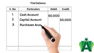 Journal ledger and Trial balance [upl. by Bremser216]