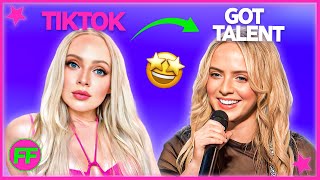 TIKTOK Stars Audition On Got Talent 👀 [upl. by Eirruc386]