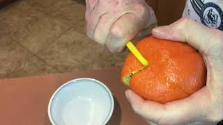 STILL using this tupperware orange peeler after 30 years [upl. by Leelah]