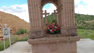 Los Santos Lugares Chalchihuites Zacatecas aquí cayeron fusilados 5 hombres en la guerra cristera [upl. by Trahurn656]