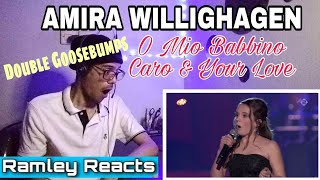 Double Reaction Amira Willighagen  O Mio Babbino Caro and Your Love  Indonesian Reacts [upl. by Amery266]