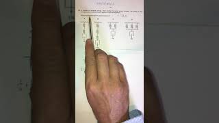 Hooke’s Law Springs in Series and Parallel Worked Example [upl. by Trellas352]