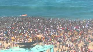 Durban Beachfront  1 January 2014 New Years [upl. by Ereveneug713]