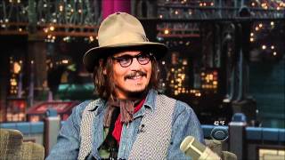 Pt 1 Johnny Depp on Letterman [upl. by Shelden172]