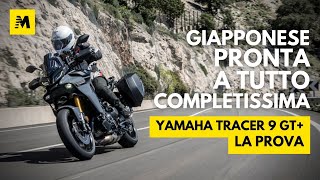 Yamaha TRACER 9 GT ora è davvero COMPLETISSIMA  La prova [upl. by Snoddy673]