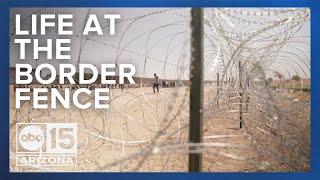 Title 42 What its like at the border fence in Yuma [upl. by Merriman573]