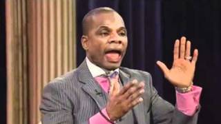 Kirk Franklin and Steve Harvey on TBN Apr 04 2011 Testimony [upl. by Tabber809]