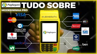 SAIBA TUDO SOBRE A MAQUINA DE CARTÃO MODERNINHA PRO DO PAGSEGUROPAGBANK ATUALIZADO 2022 [upl. by Caron]