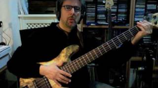 Phil Collins  Easy lover  bass cover  by Rino Conteduca with Elrick bass NJS 5 custom [upl. by Pelletier]