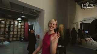 Dakota amp Elle Fanning  Behind the Scenes JEstina Advert [upl. by Groveman871]