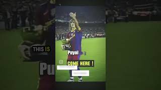 Carles Puyol And His Respect For Messi 🔥😱 [upl. by Syhr136]