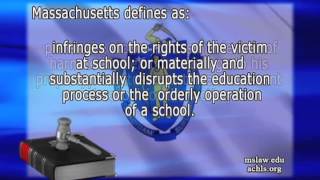 What Bullying Is and The Massachusetts Law Banning It In Schools [upl. by Hilton]