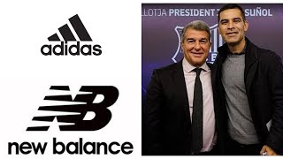 Laporta Chooses Marquez  Barcelona Hearing Offers from Adidas amp New Balance [upl. by Hobbie]