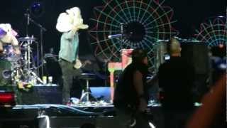 COLDPLAY PERFORMING IN ELEPHANT OUTFITS  Paradise Live In Joburg HD [upl. by Innavoij]