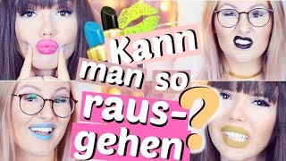 DIE KRASSESTEN LIPPENSTIFTE 💄💋 Kann man so raus gehen  ViktoriaSarina [upl. by Carree]