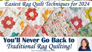 How the Make the Easiest Rag Quilt Techniques for 2024  Lea Louise Quilts Tutorial [upl. by Wilfrid342]