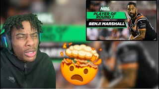 REACTING TO BENJI MARSHALL HIGHLIGHTS [upl. by Roanna]