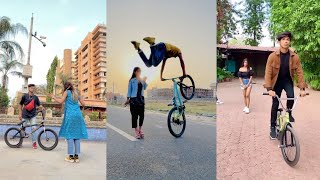 BMX Cycle Stunt  New bmx cycle stunt tik tok video  BMXCycleStunt [upl. by Ziagos]