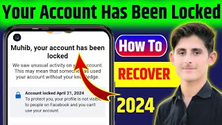 Facebook Locked Account Recovery 2024  How To Recover Facebook Lock Account 2024  Technical Abuxar [upl. by Ced533]