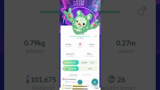 Evolving a solosis in pokemongo pokemon pokemongo shinypokemon pokemongosafarizone pokemon [upl. by Morley]