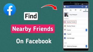 How To Find Nearby Friends On Facebook Android [upl. by Anaujahs724]