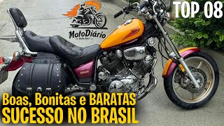 Boas e BARATAS 8 MOTOS CUSTOM que fizeram muito sucesso no BRASIL [upl. by Fi]