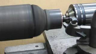 TURNING A COMMUTATOR ON A GENERATOR ARMATURE tubalcain CLAUSING LATHE [upl. by Yknarf]